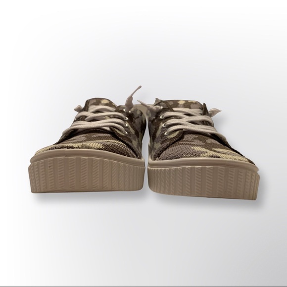 New Madden Girl Marisa-K Camo Knit, Size 9 - Picture 6 of 8